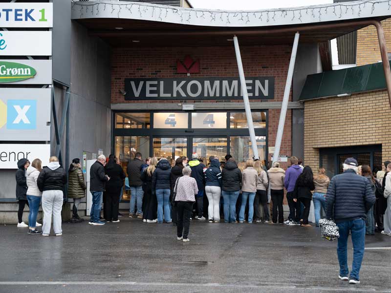 Kongssenteret i Kongsvinger med handlemuligheter